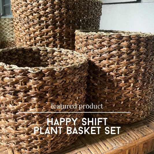 Elevate Your Space with Locally-Crafted Pandan Plant Baskets