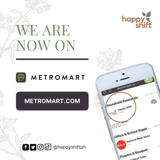Happy Shift is now on MetroMart!